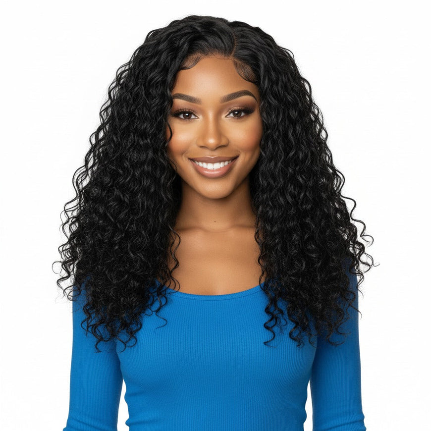Brazilian Water Wave 100% Human Hair Bundle - 9A
